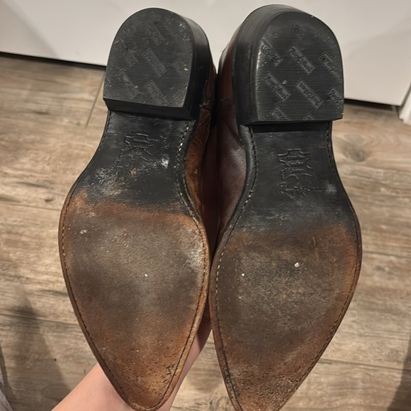 Tony Lama Men's Cowboy Dark Brown Boots size 8 - Picture 8 of 9